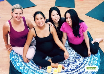 Pregnancy Yoga Class at Yogalime in Britannia Village